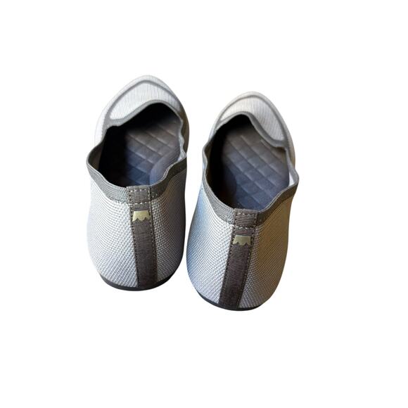 Birdies Grey Mist Pointed Toe Blackbird Knit Washable Slip on Loafer - 9.59.5 - Picture 3 of 7